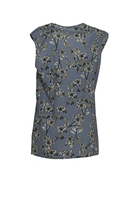 Kangra Canotta donna smanicata seta retro