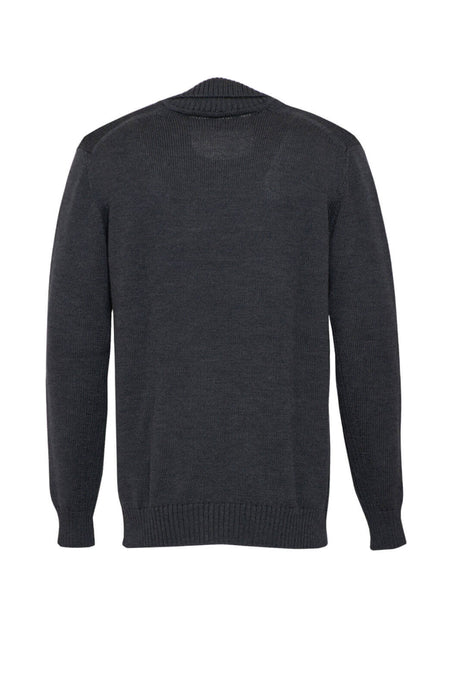 Cardigan Kangra in lana doppiopetto da uomo retro