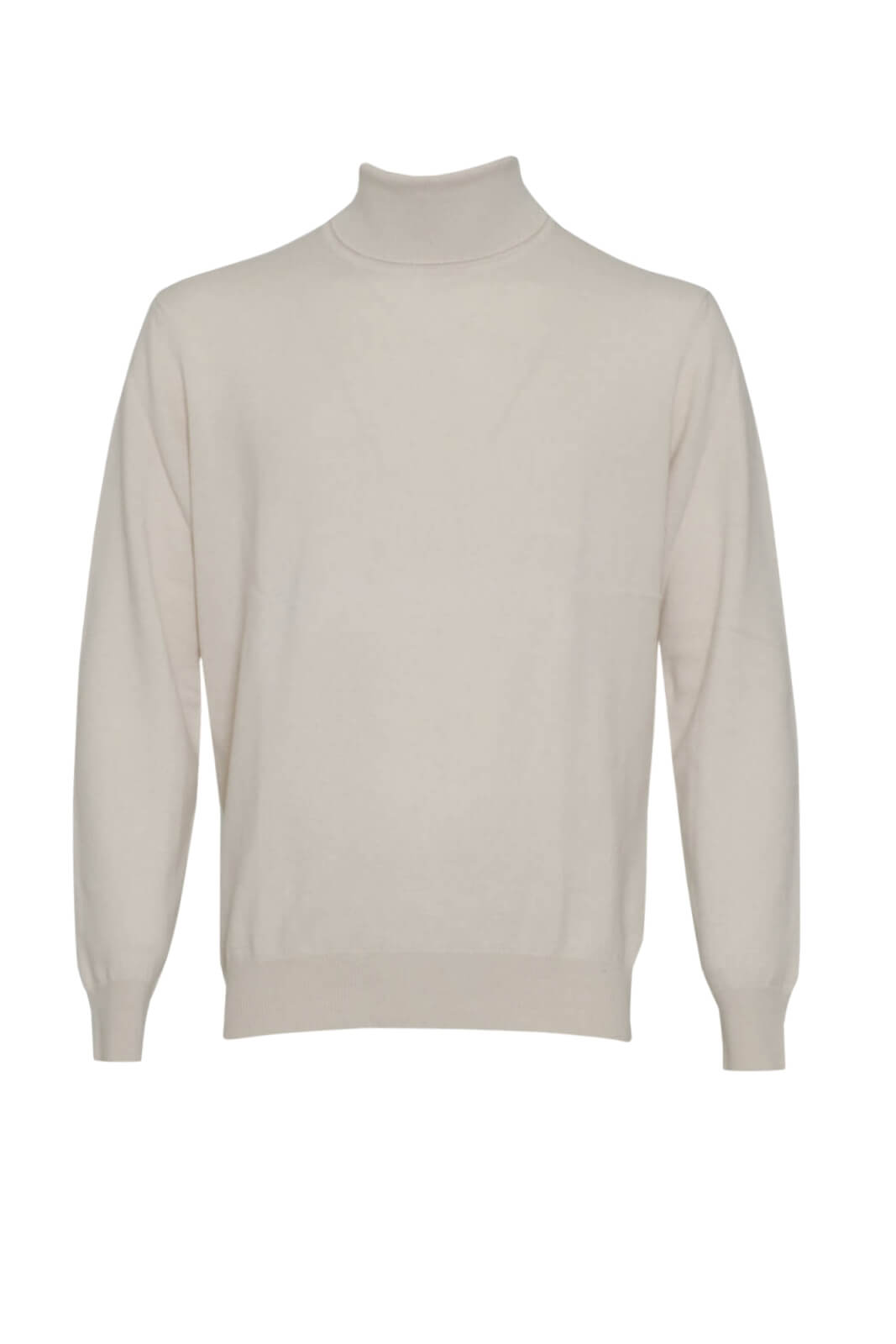 Dolcevita da uomo Kangra in misto lana a tinta unita fronte