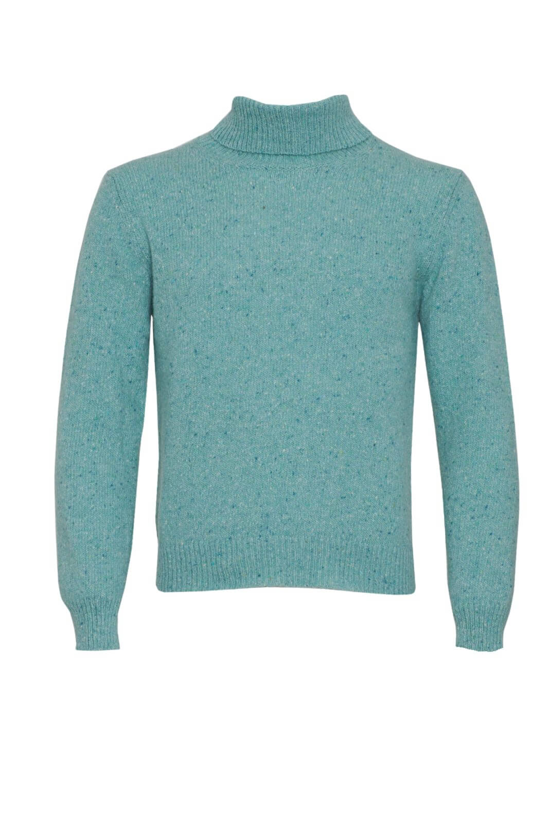 Dolcevita da uomo Kangra melange vestibilità regolare fronte