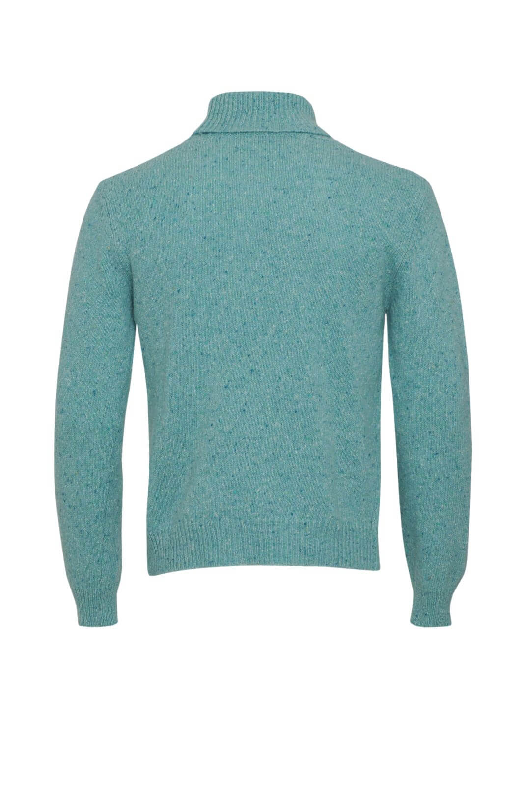 Dolcevita da uomo Kangra melange vestibilità regolare retro