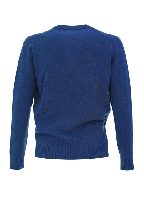 Maglione da uomo Kangra in lana a tinta unita retro