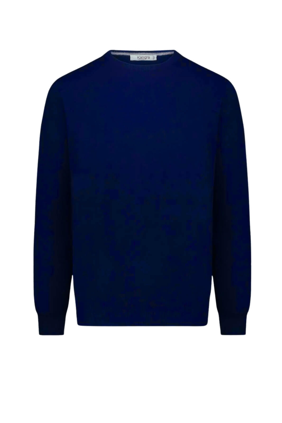 Maglione da uomo Kangra in lana tinta unita fronte