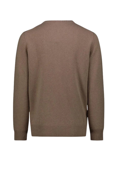 Maglia da uomo Kangra tinta unita a girocollo retro