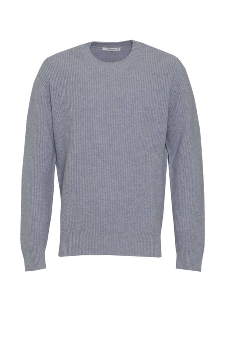 Maglia Kangra da uomo in lana merino a tinta unita fronte