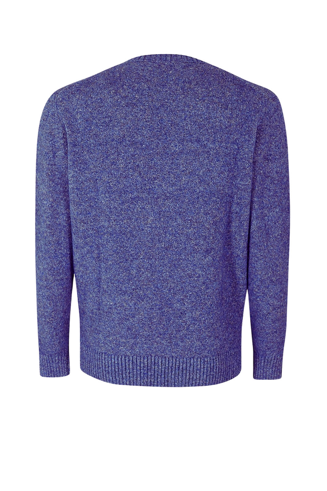 Maglione Kangra da uomo girocollo melange in lana retro