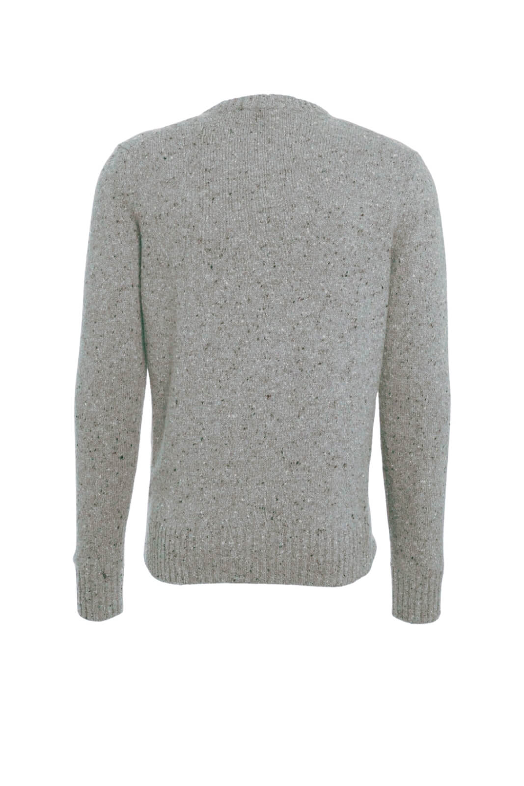 Maglia Kangra da donna melange a girocollo retro