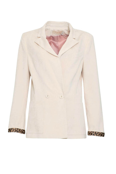 Giacca da donna Kaos in velluto doppiopetto fronte