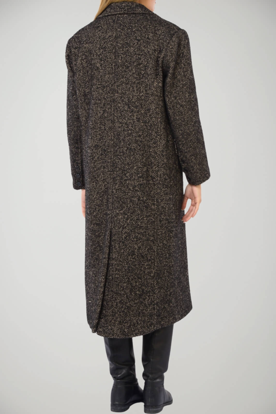 Cappotto da donna Kaos doppiopetto retro