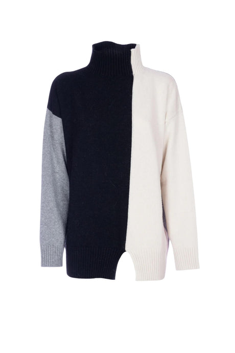 Lupetto da donna Kaos in color block con spacco