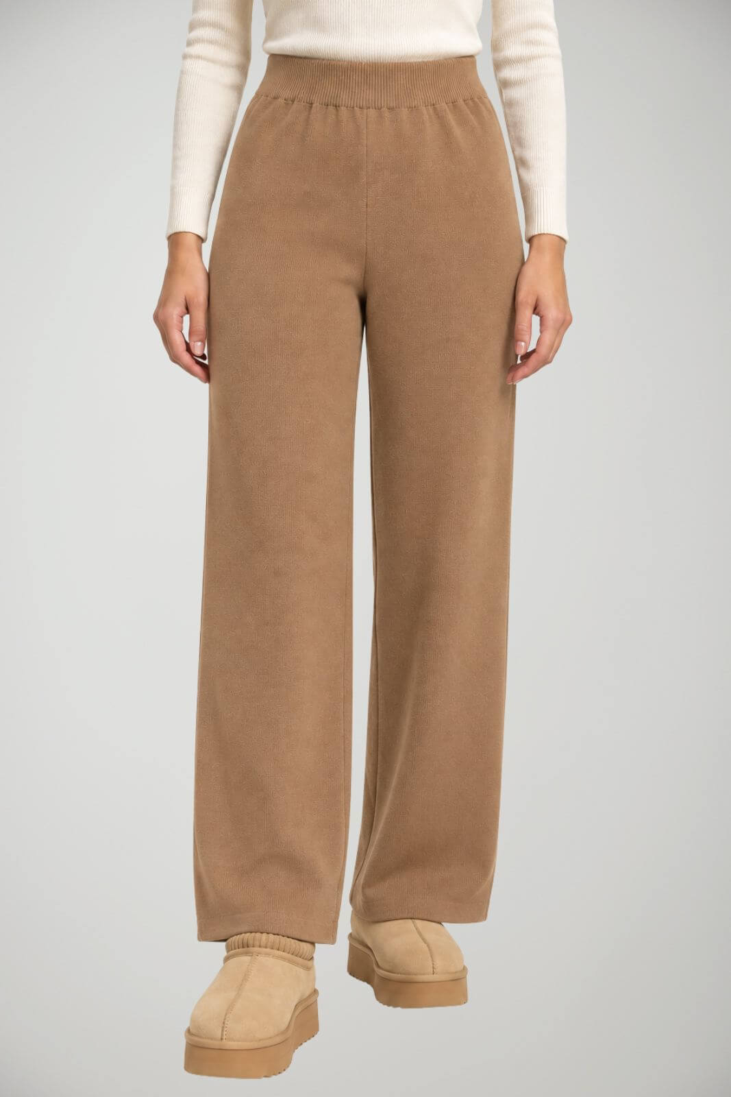 Kaos Pantaloni Donna slip on a palazzo