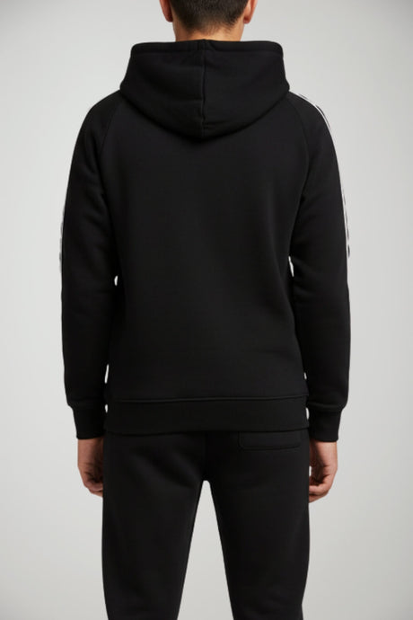 Felpa da bambino Kappa con cappuccio e maxi logo