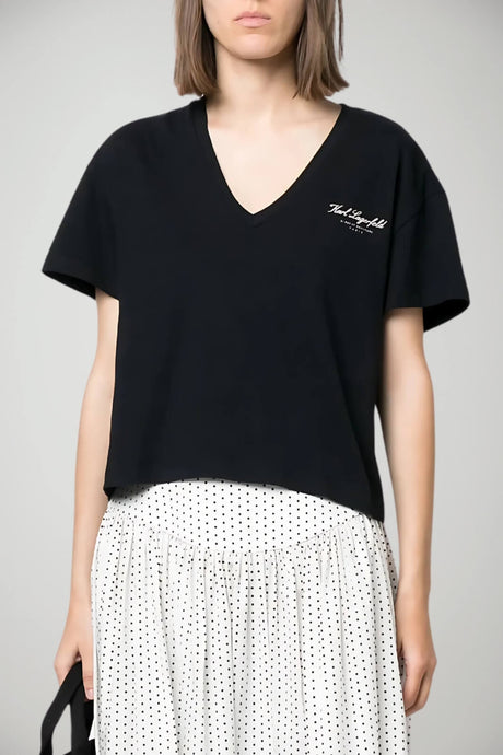 T-shirt da donna Karl Lagerfeld fronte 1