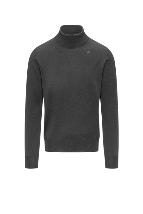 Jersey de cuello alto de merino K-Way Henry para hombre
