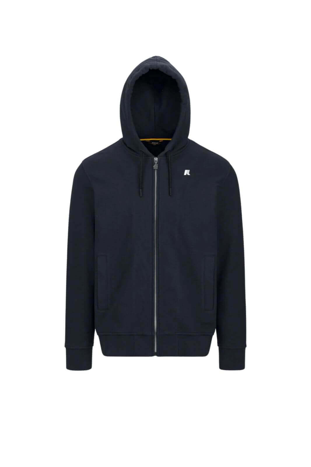 K-Way Felpa Uomo JACK SHERPA POLAR DOUBLE - Blu - Tessuto Sintetico Caldo E Confortevole - Modello K3132nw