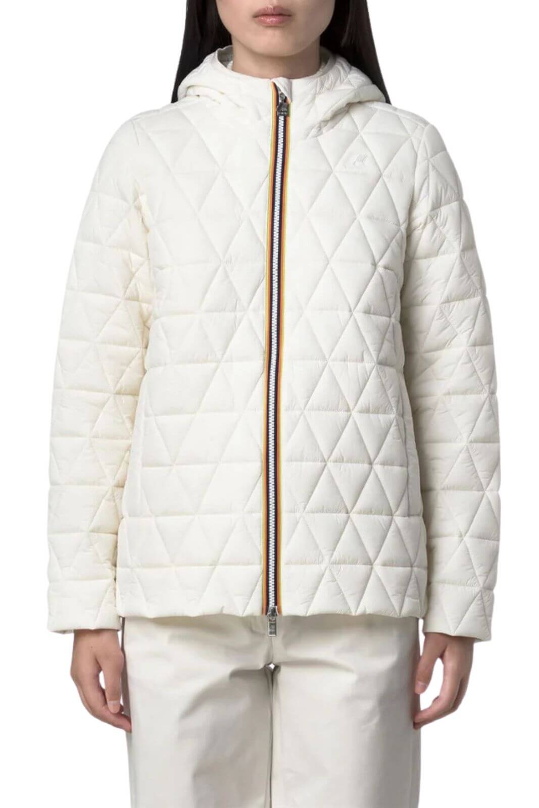 K-Way Giubbino Donna Madlaine Diamond Quilted