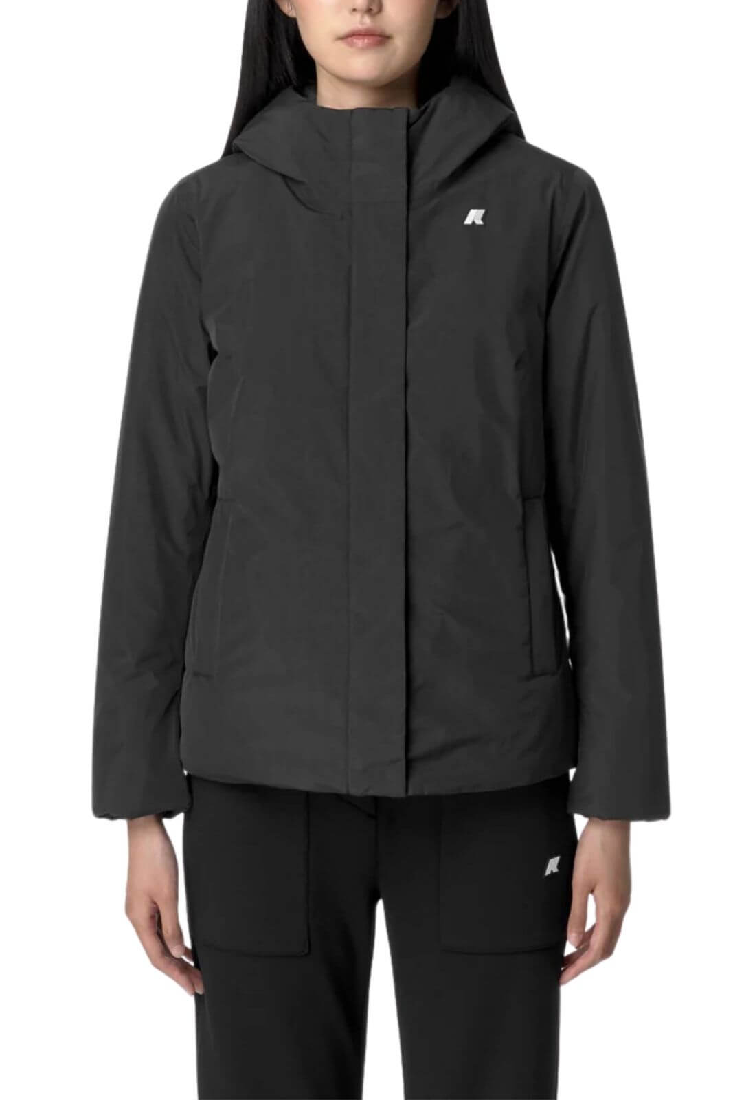 K-Way Giubbino Donna Lil Soft Touch Marmotta