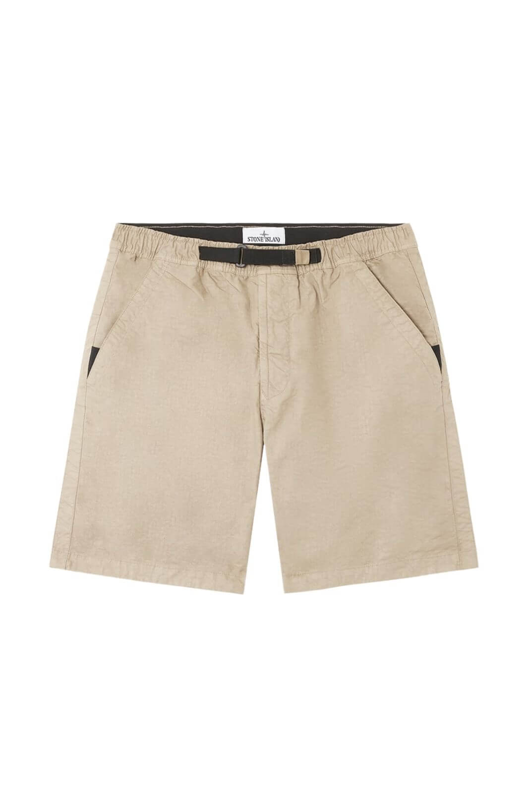 Stone Island men's Bermuda shorts ORGANIC LOOK NYLON PANAMA-TC