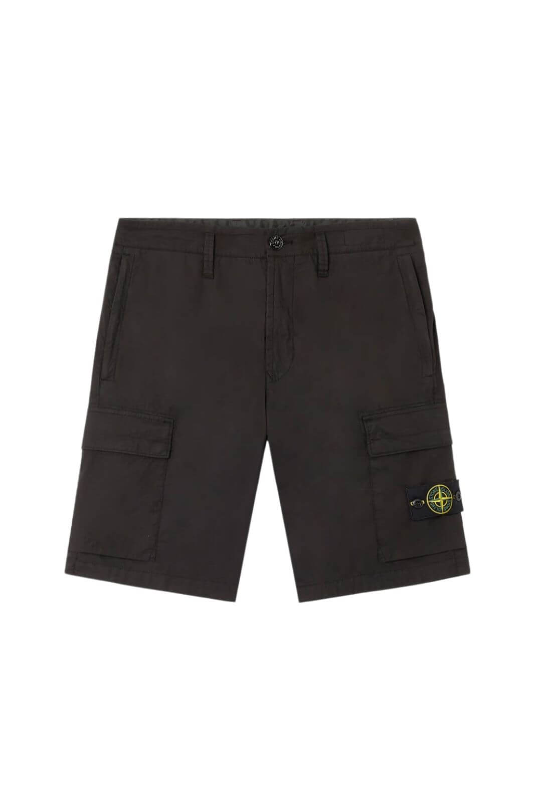 Stone Island Bermuda Stretch Cotton 'Parachute' Canvas