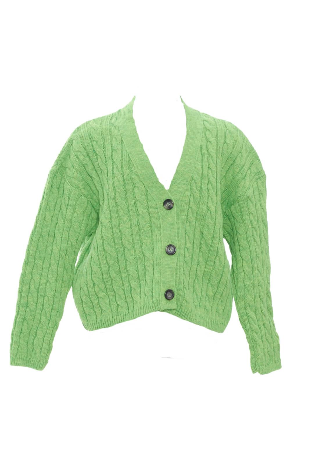 Lulù by Miss Grant Cardigan Bambina con lavorazione a trecce