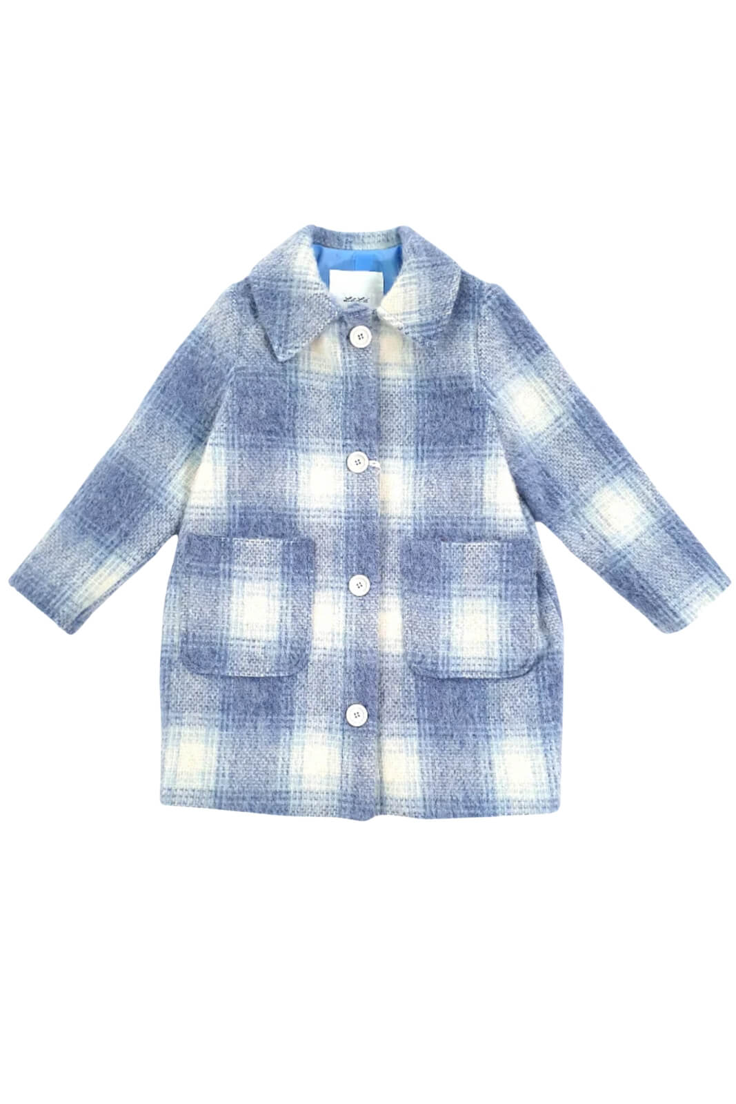 Lùlù by Miss Grant Girls' Checkered Coat