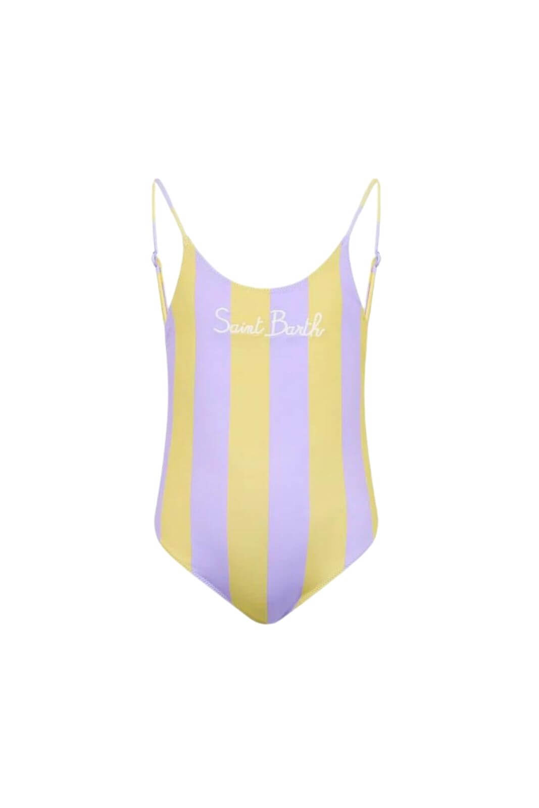 MC2 Saint Barth women's one-piece swimsuit stripes