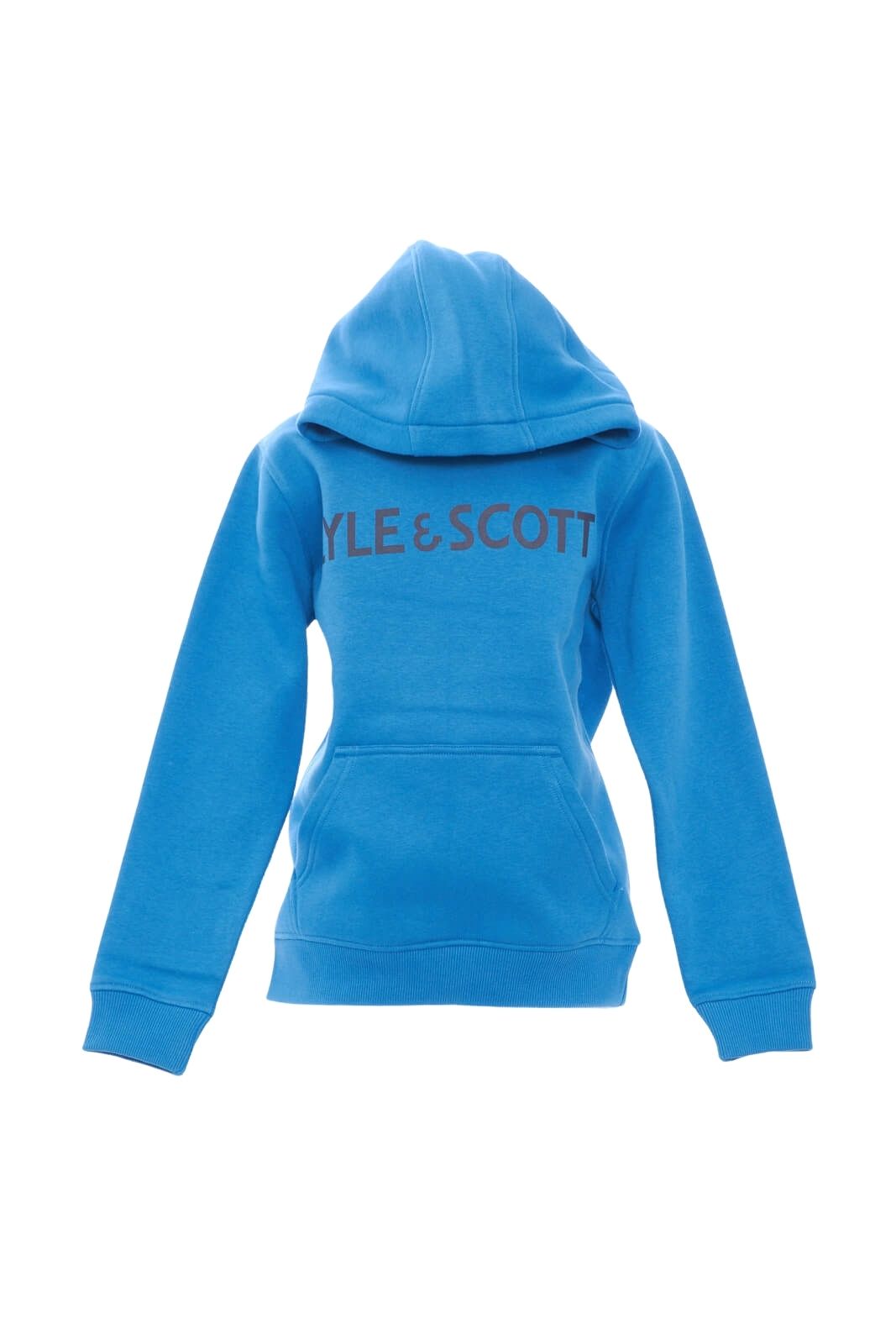 Lyle & Scott Felpa Bambino stampa lettering frontale