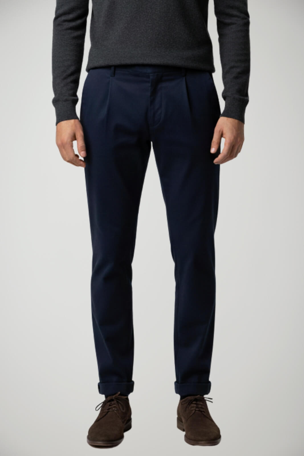 Pantaloni da uomo Laboratori Italiani con pences