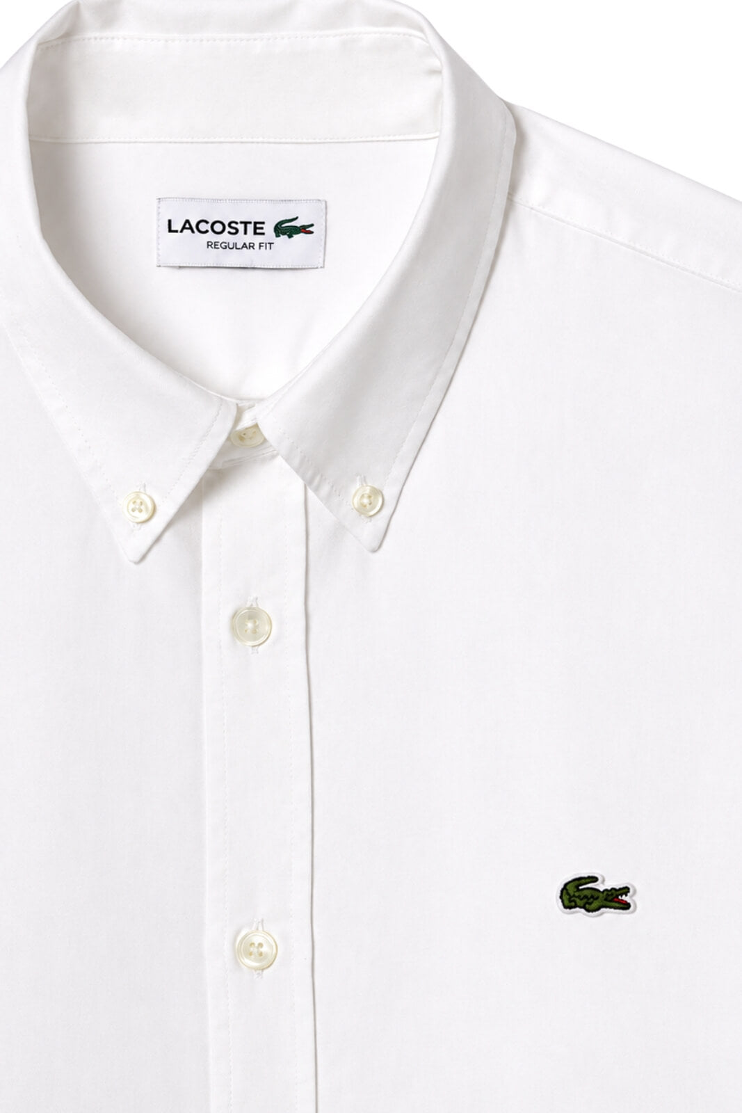 Lacoste Camicia Uomo Regular Fit in Cotone