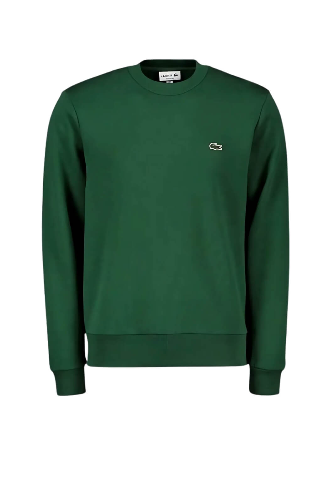 Felpa uomo Lacoste girocollo con logo fronte