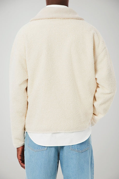Lacoste Felpa Uomo in Sherpa Loose Fit