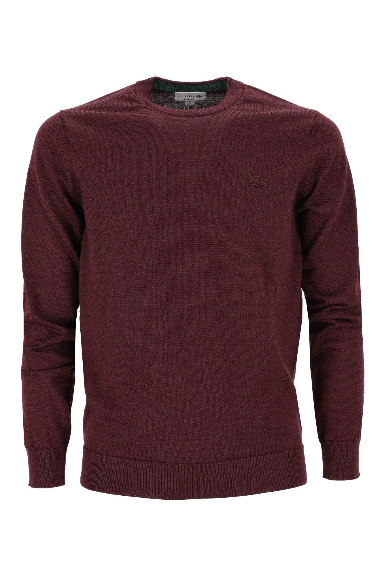 Maglia da uomo Lacoste in lana con logo fronte