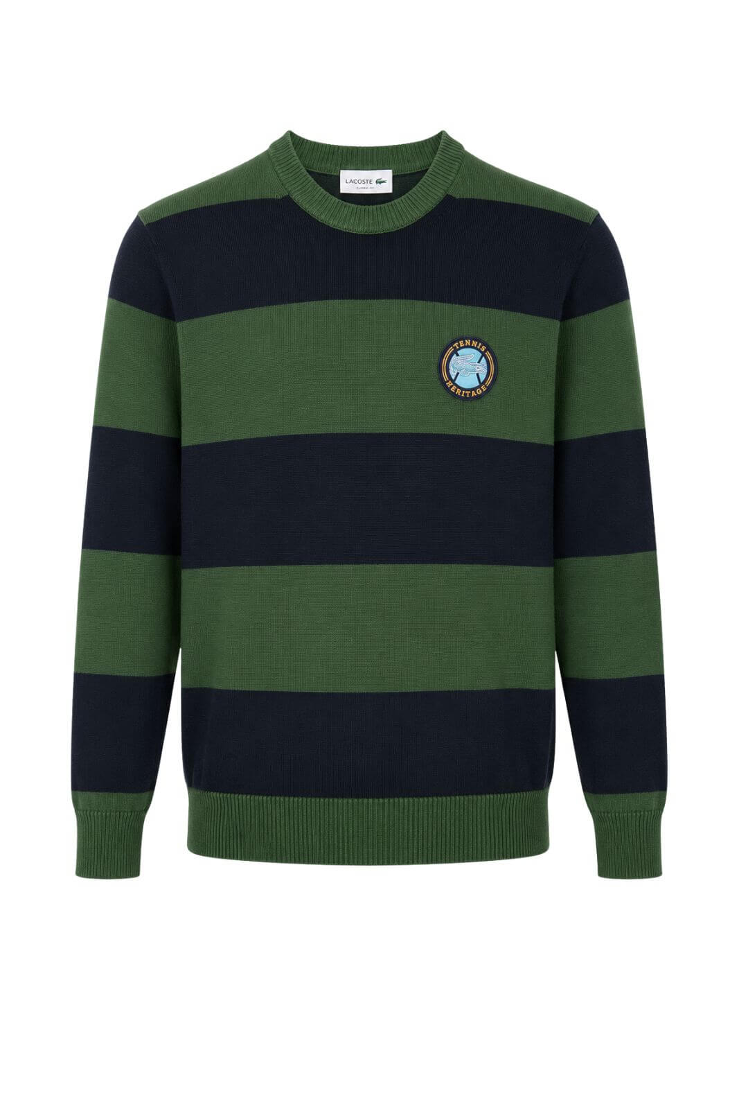 Lacoste Maglia Uomo a righe in cotone