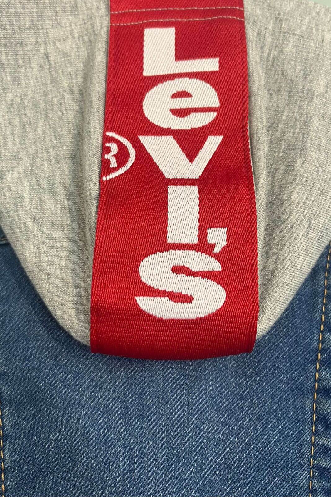 Levi’s Giubbino Bambino in Denim e felpa