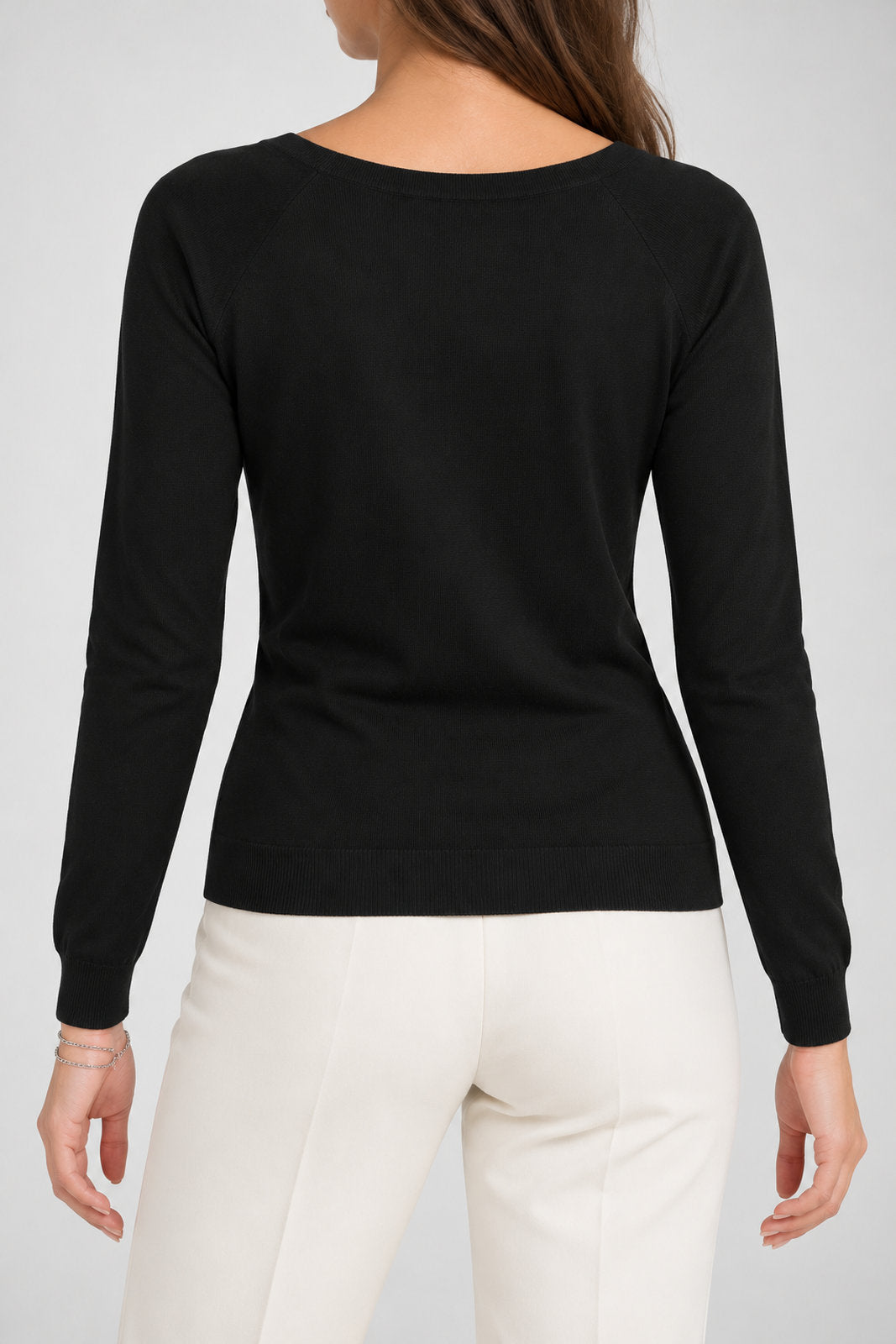 Liu Jo Maglia Donna con logo in strass