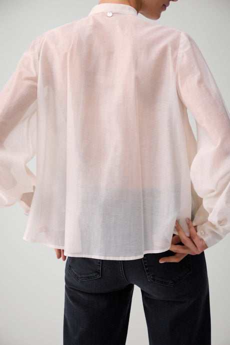 Liu Jo Blusa Donna in mussola con strass