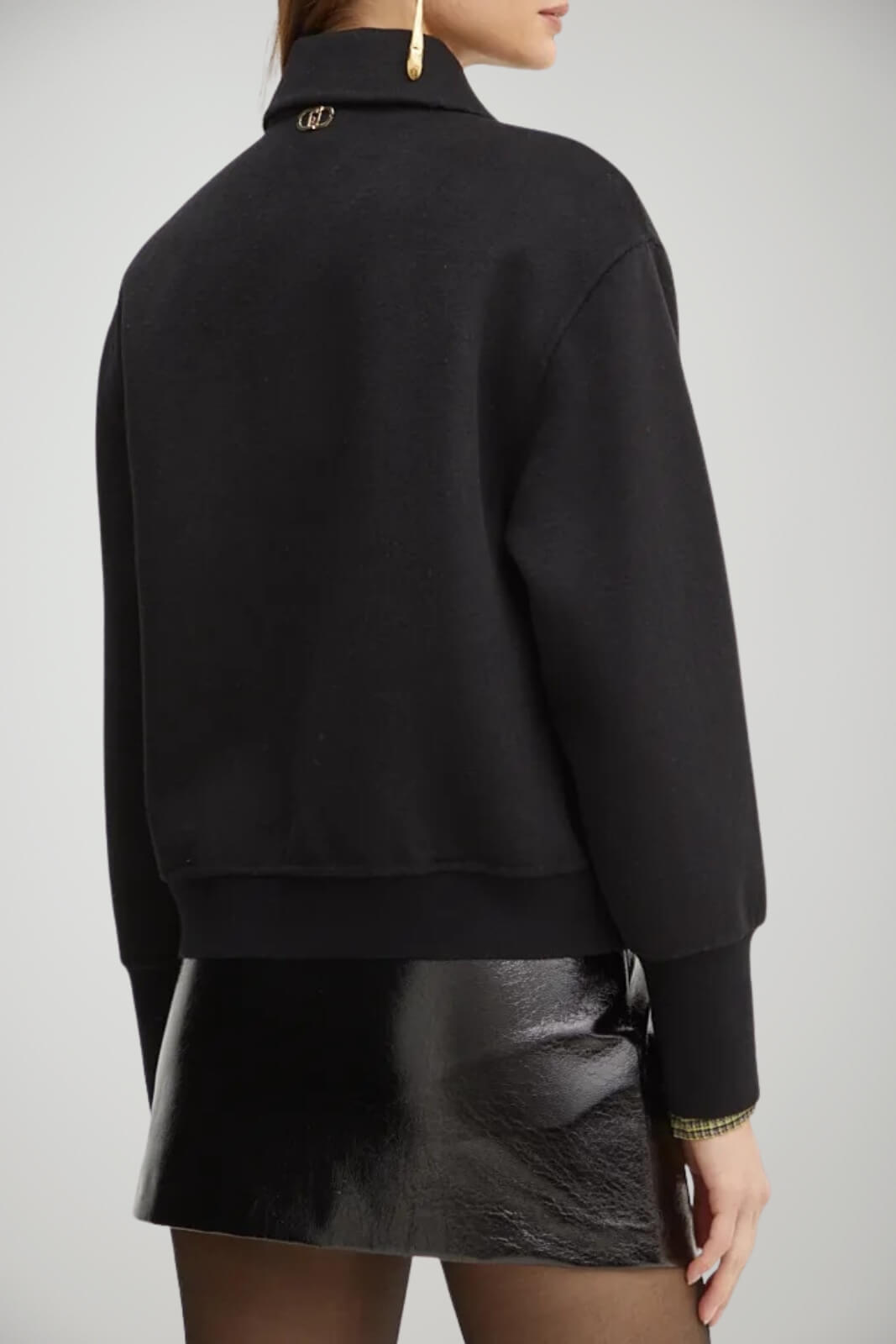 Bomber Liu Jo da donna in panno retro