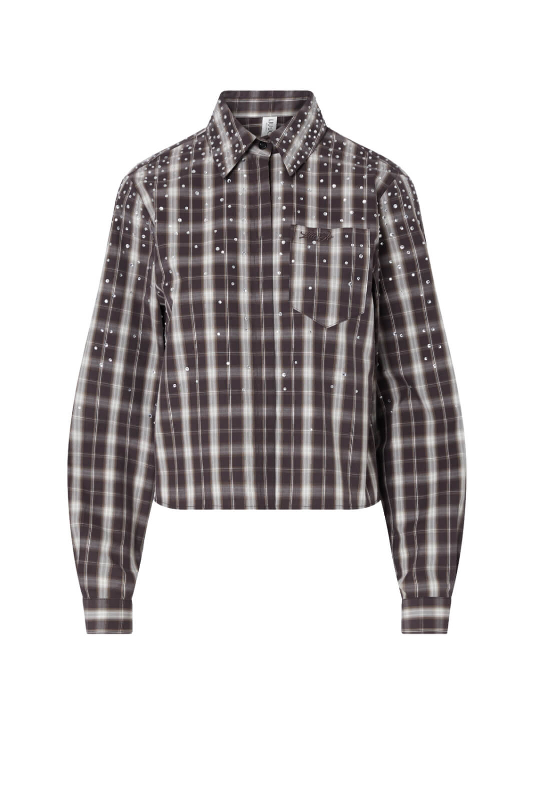 Liu Jo Camicia Donna check con strass