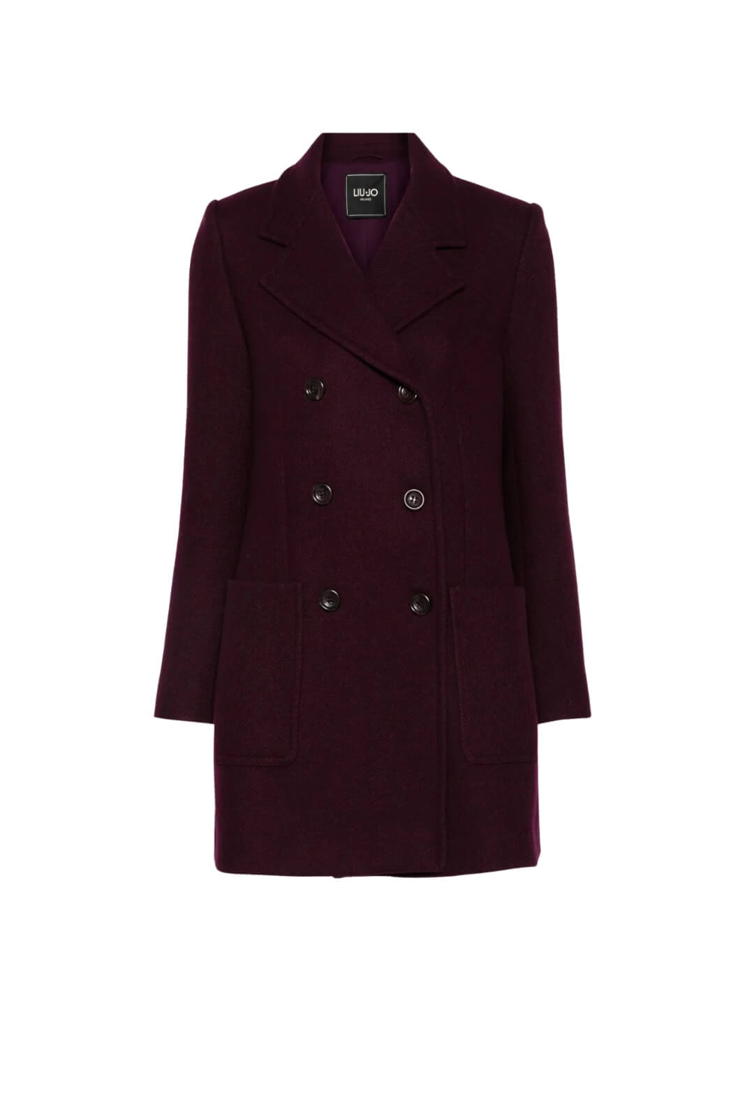 Cappotto donna Liu Jo doppiopetto fronte