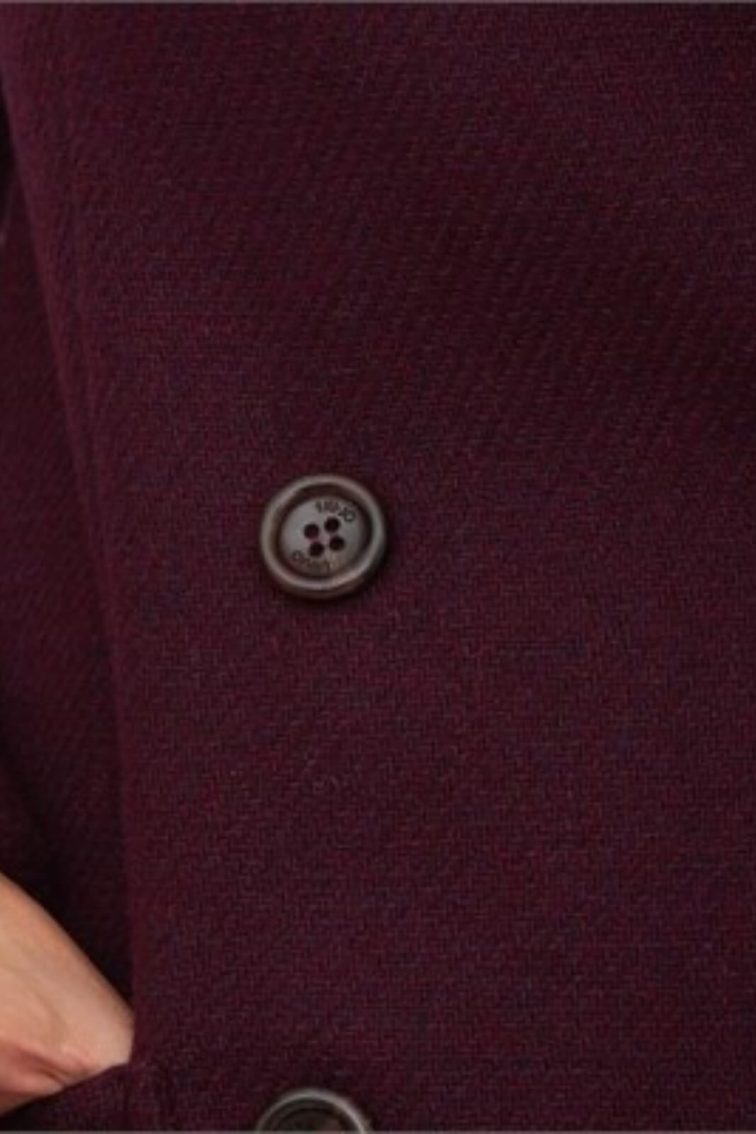 Cappotto donna Liu Jo doppiopetto dettaglio