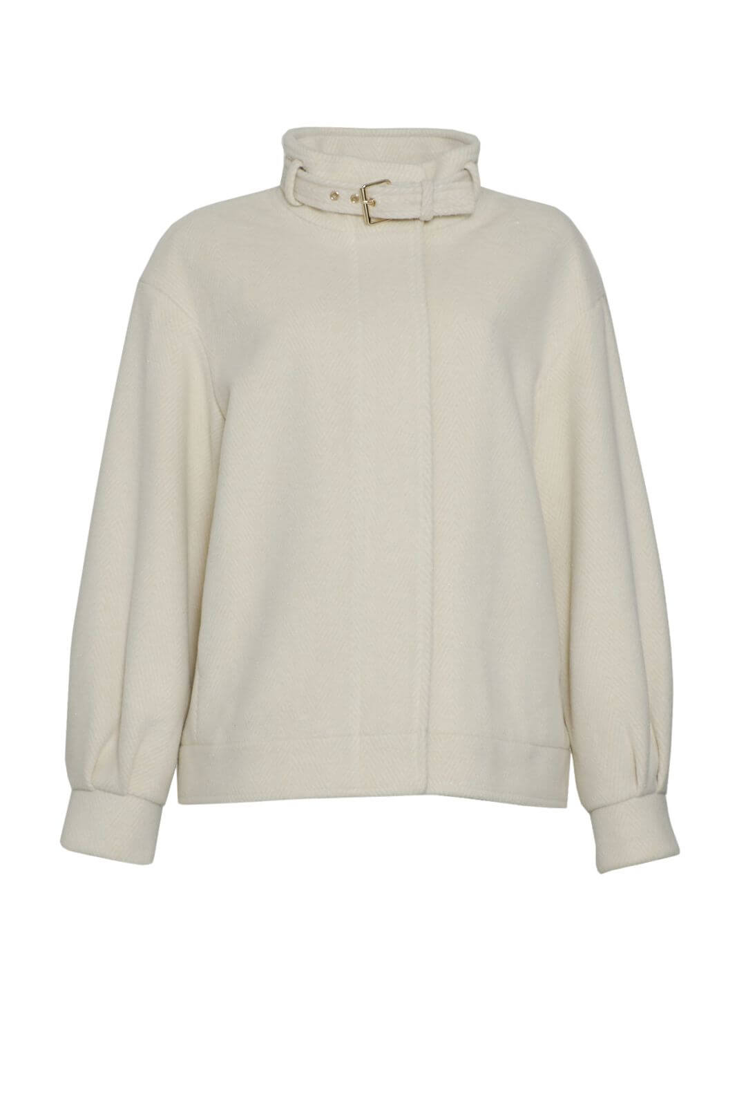 Cappotto in panno da donna spinato Liu Jo fronte