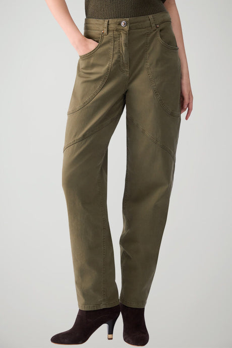 Liu Jo Pantaloni Donna Baggy in gabardina