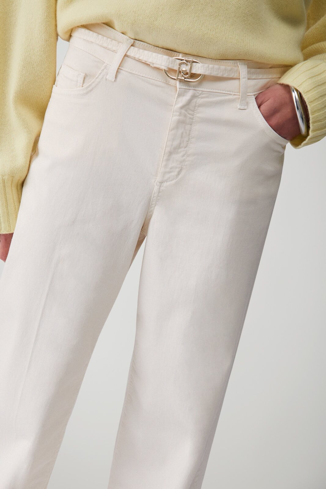 Liu Jo Pantaloni Donna flare con cintura