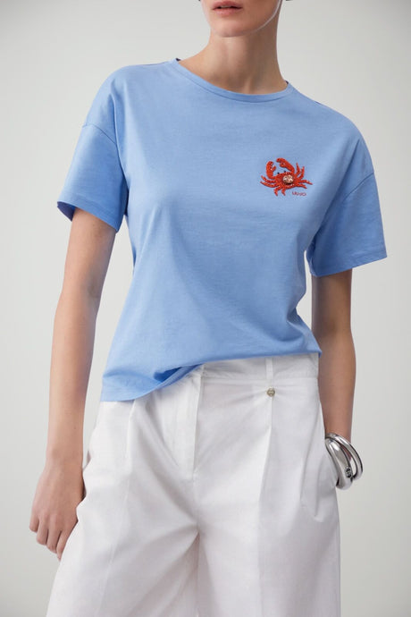 Liu Jo T-shirt Donna con patch