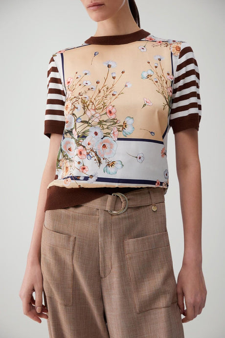 Liu Jo T-shirt Donna in twill stampato