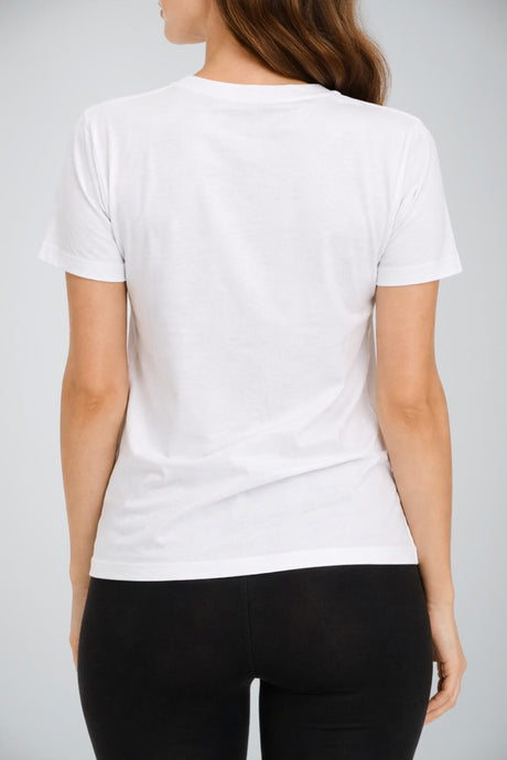 Liu Jo T-shirt Donna con stampa in strass