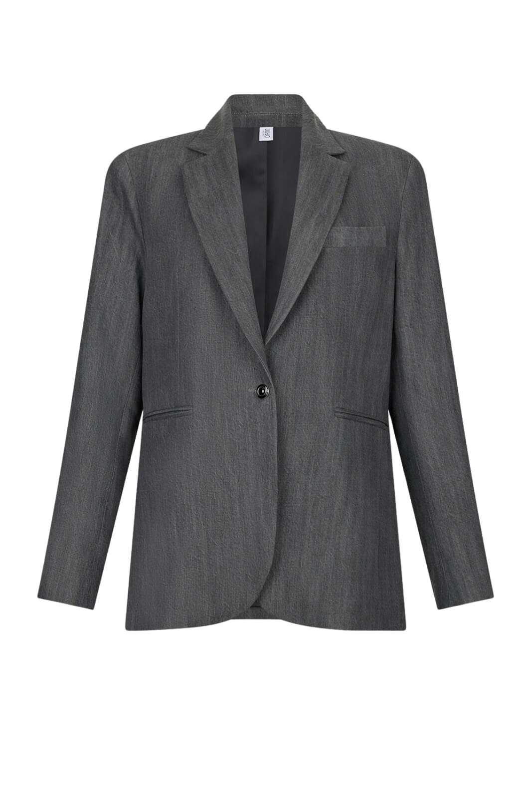 Blazer in denim da donna Liu Jo monopetto con rever fronte