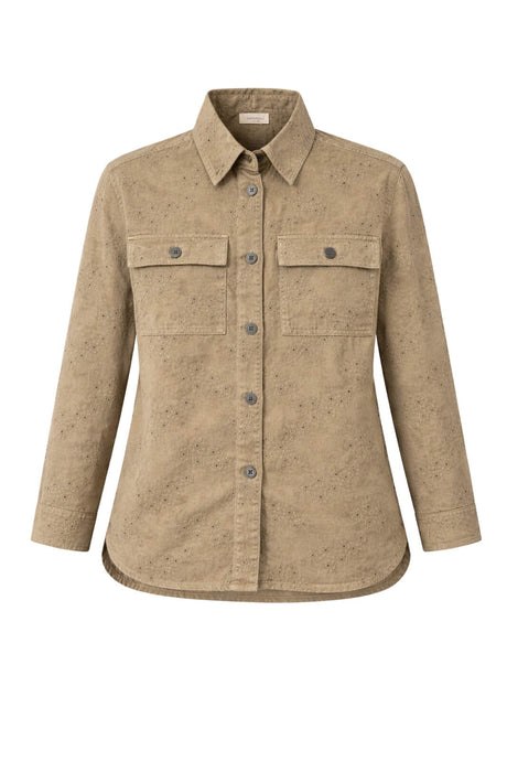 Camicia overshirt da donna Liu Jo in denim traforato