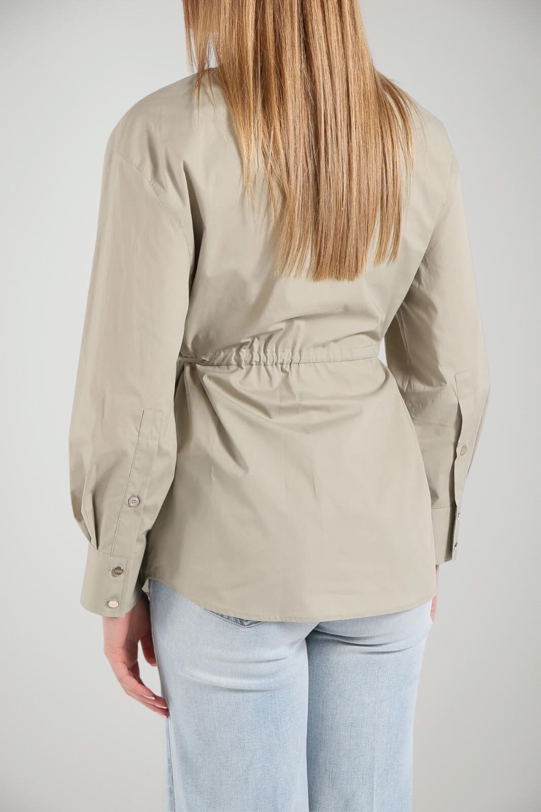 Liu Jo Camicia Donna in popeline con coulisse