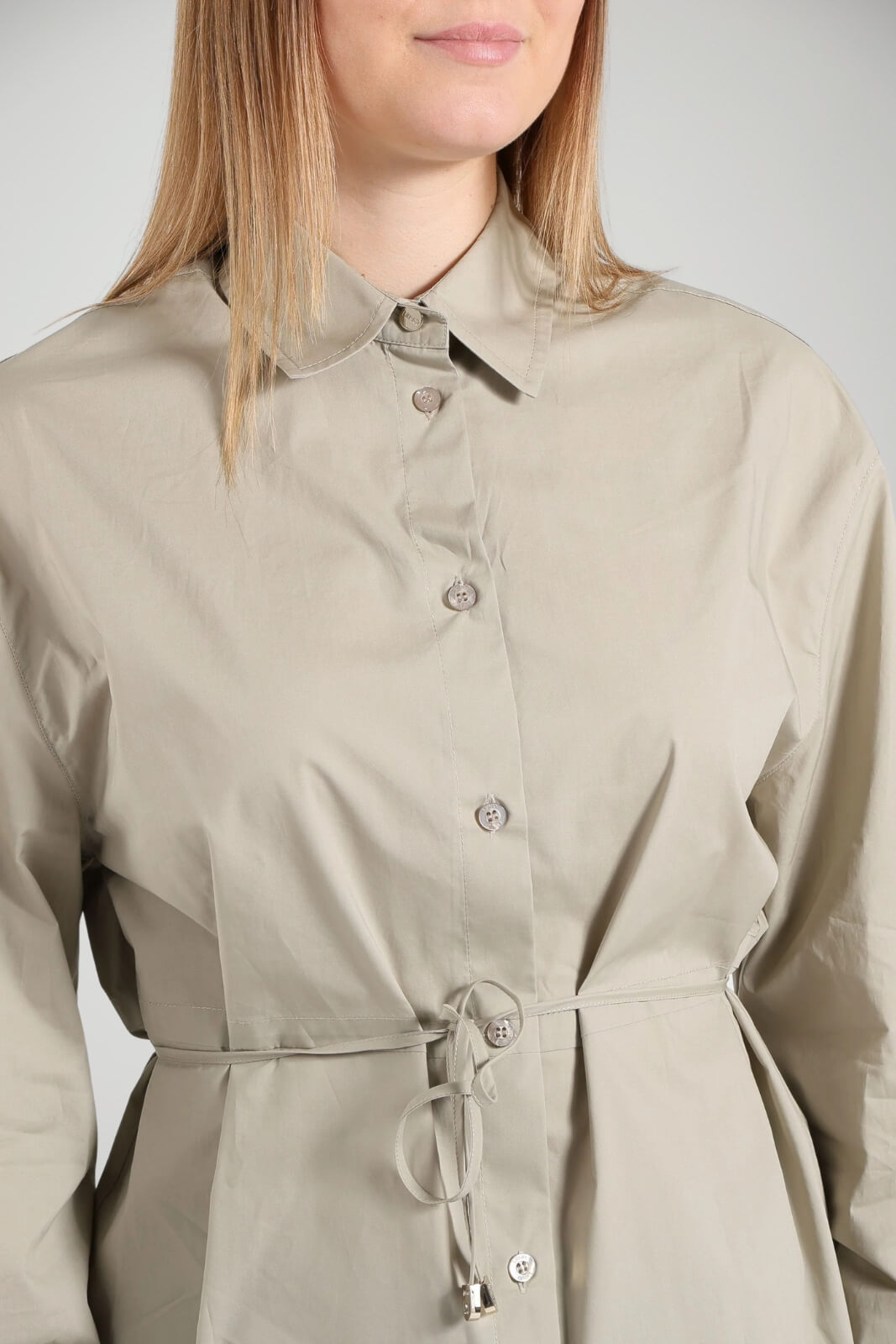 Liu Jo Camicia Donna in popeline con coulisse